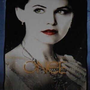 Snow White Once Upon a Time Plush Throw Gift Blanket Ginnifer Goodwin Mary Photo